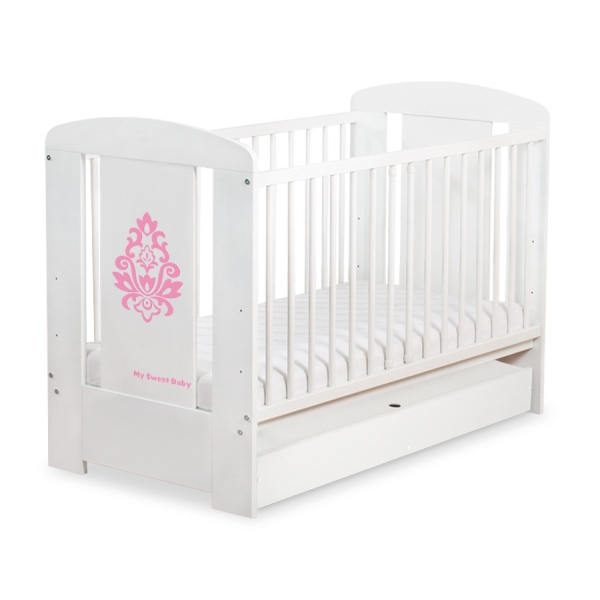 Ledikant met Lade 120x60 cm - Glamour STANDARD Glamour