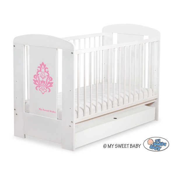 Ledikant met Lade 120x60 cm - Glamour STANDARD Glamour