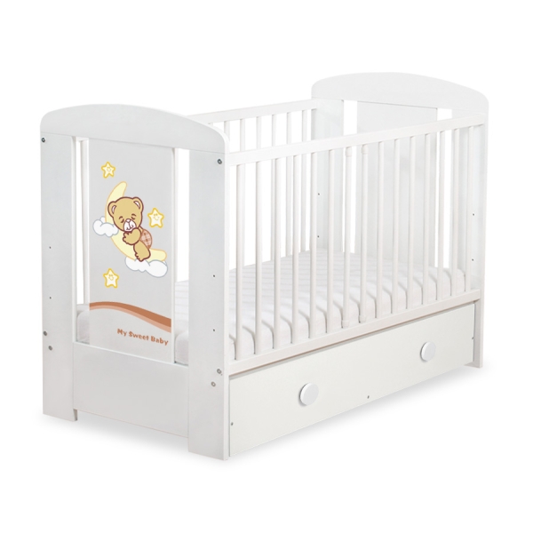 Ledikant met Lade 120x60 cm - Good Night MAXI Welterusten