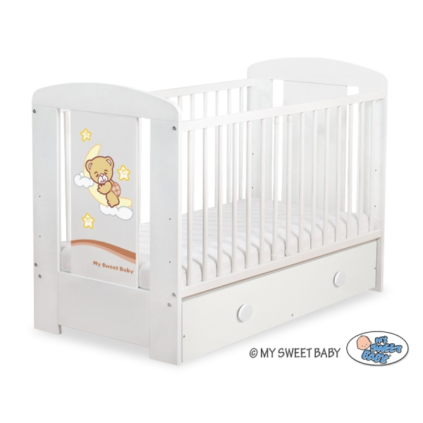 Ledikant met Lade 120x60 cm - Good Night MAXI Welterusten
