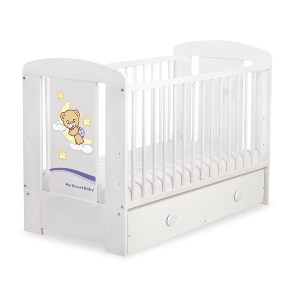 Ledikant met Lade 120x60 cm - Good Night MAXI Welterusten