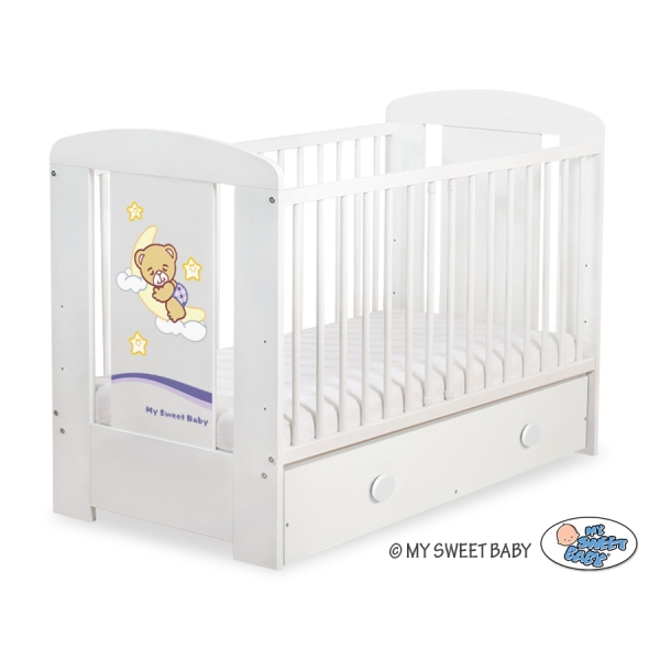 Ledikant met Lade 120x60 cm - Good Night MAXI Welterusten