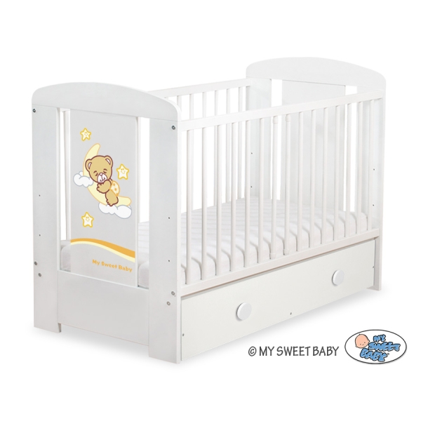 Ledikant met Lade 120x60 cm - Good Night MAXI Welterusten