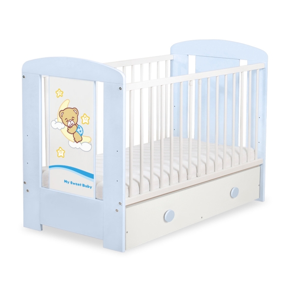 Ledikant met Lade 120x60 cm - Good Night MAXI Welterusten
