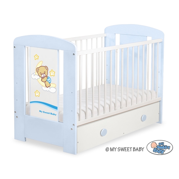 Ledikant met Lade 120x60 cm - Good Night MAXI Welterusten