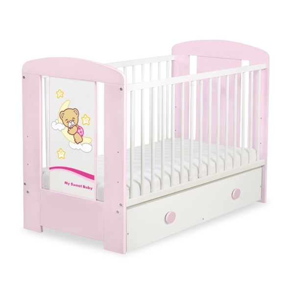 Ledikant met Lade 120x60 cm - Good Night MAXI Welterusten