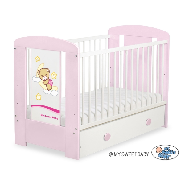 Ledikant met Lade 120x60 cm - Good Night MAXI Welterusten