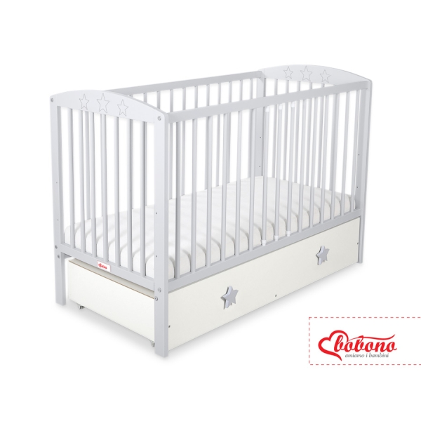 Ledikant met Lade 120x60 cm - Sterren MAXI Sterren