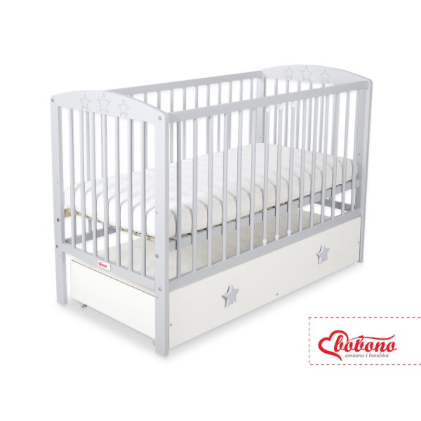 Ledikant met Lade 120x60 cm - Sterren MAXI Sterren