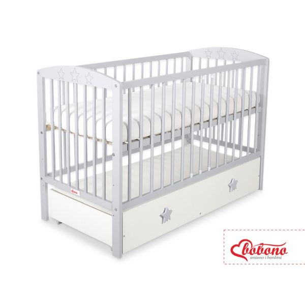 Ledikant met Lade 120x60 cm - Sterren MAXI Sterren