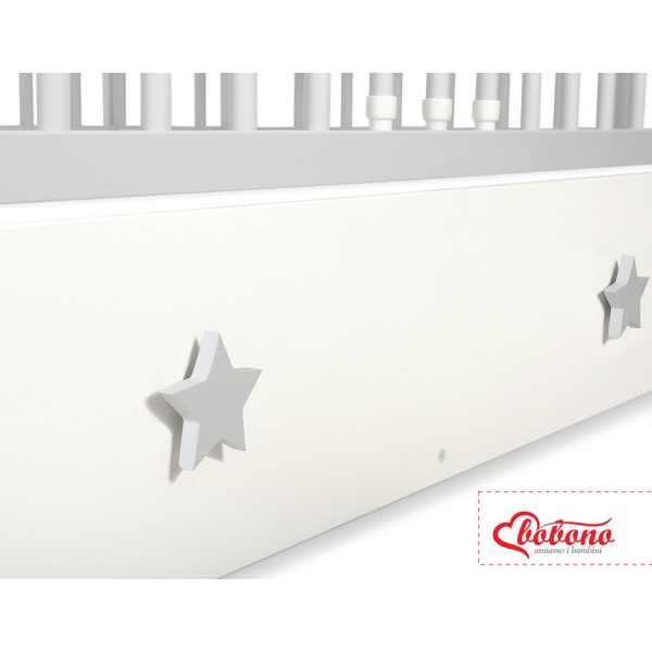 Ledikant met Lade 120x60 cm - Sterren MAXI Sterren