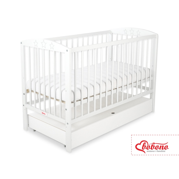 Ledikant met Lade 120x60 cm - Sterren STANDARD Sterren