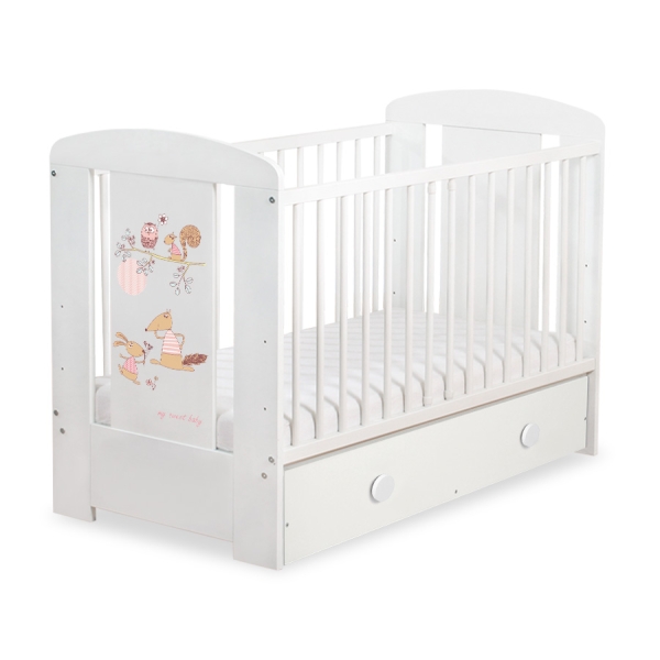 Ledikant met Lade Happy balloons 120x60 cm MAXI