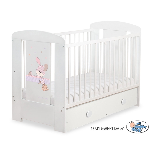 Ledikant met Lade Happy balloons 120x60 cm MAXI