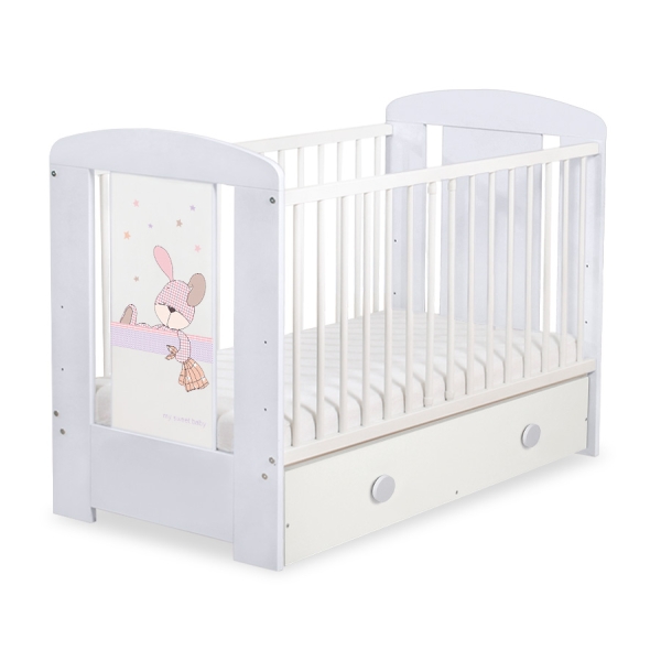 Ledikant met Lade Happy balloons 120x60 cm MAXI