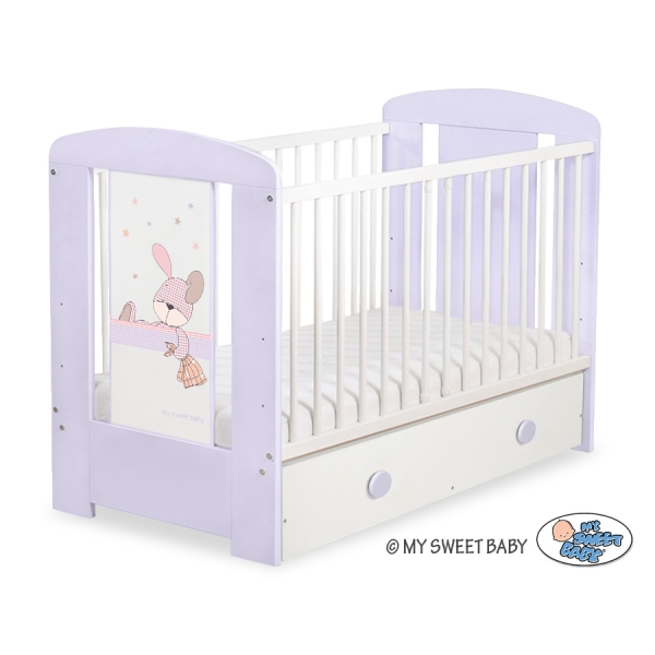 Ledikant met Lade Happy balloons 120x60 cm MAXI