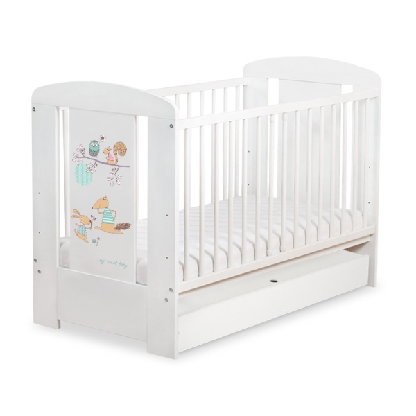 Ledikant met Lade Happy balloons 120x60 cm STANDARD