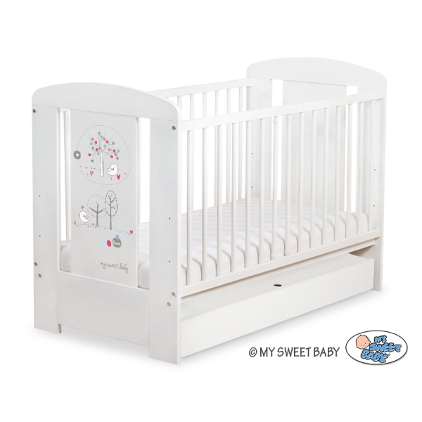 Ledikant met Lade Happy balloons 120x60 cm STANDARD