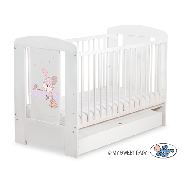 Ledikant met Lade Happy balloons 120x60 cm STANDARD