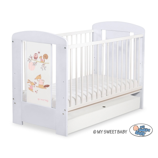 Ledikant met Lade Happy balloons 120x60 cm STANDARD