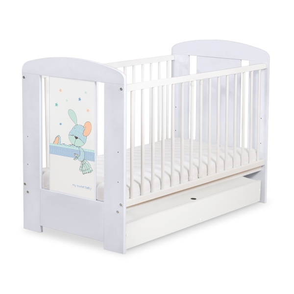 Ledikant met Lade Happy balloons 120x60 cm STANDARD