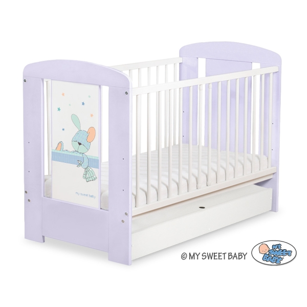 Ledikant met Lade Happy balloons 120x60 cm STANDARD