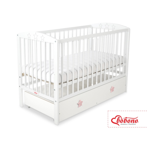 Ledikant Sterren met Lade 120x60cm MAXI Sterren