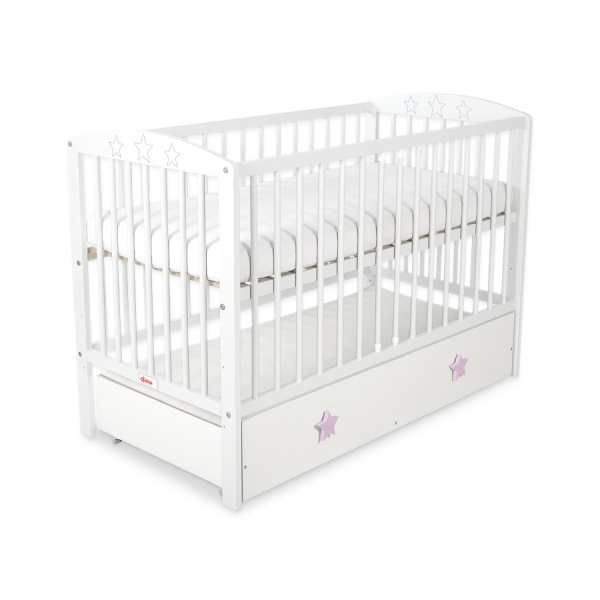 Ledikant Sterren met Lade 120x60cm MAXI Sterren