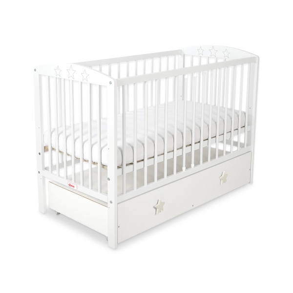 Ledikant Sterren met Lade 120x60cm MAXI Sterren