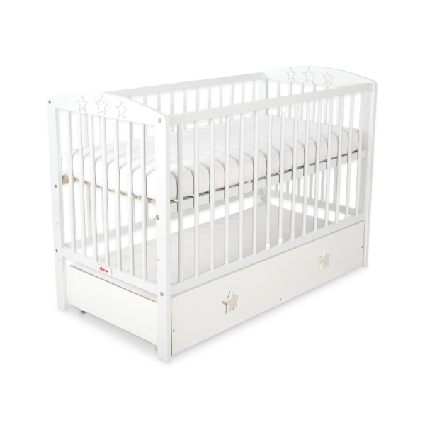 Ledikant Sterren met Lade 120x60cm MAXI Sterren