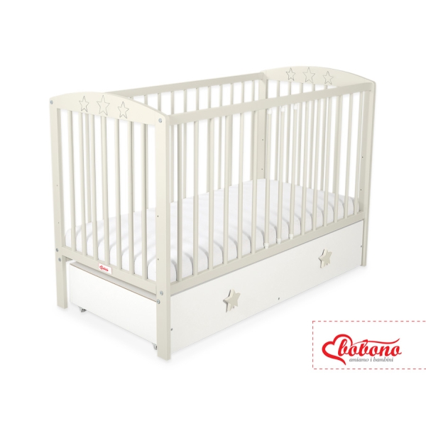Ledikant Sterren met Lade 120x60cm MAXI Sterren