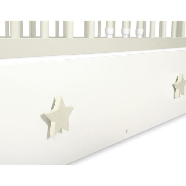 Ledikant Sterren met Lade 120x60cm MAXI Sterren