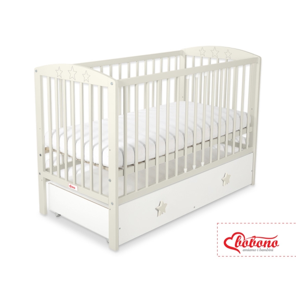 Ledikant Sterren met Lade 120x60cm MAXI Sterren