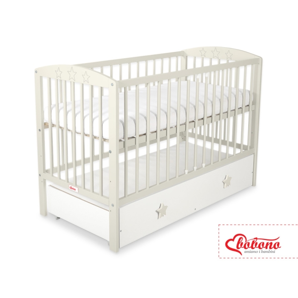 Ledikant Sterren met Lade 120x60cm MAXI Sterren