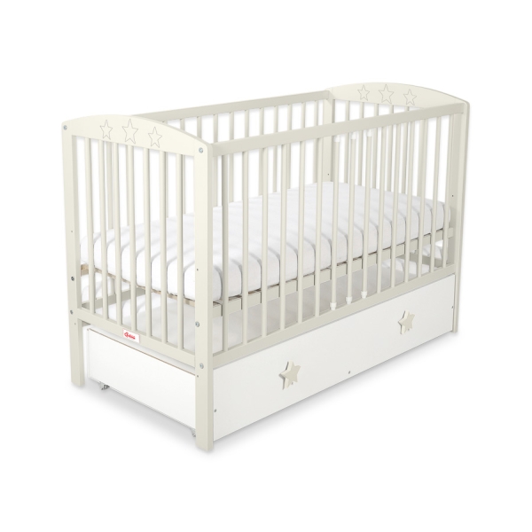 Ledikant Sterren met Lade 120x60cm MAXI Sterren