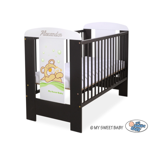 Ledikant Tedy Bear Barnaba 120x60 cm Bruin Teddy Bear Branaba