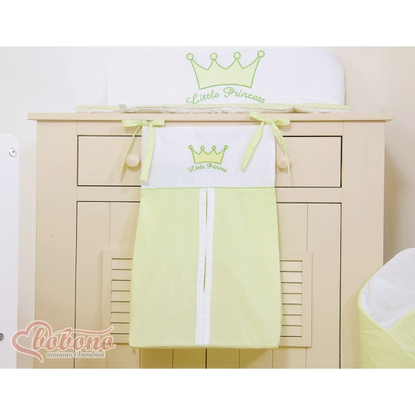 Luiertas -  Groen Little Prince Princess