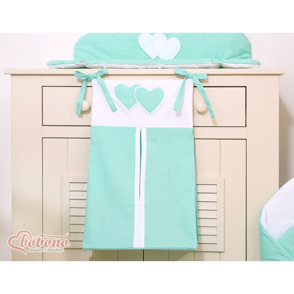 Luiertas - Harten Mint