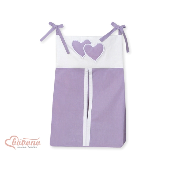 Luiertas - Harten Purper