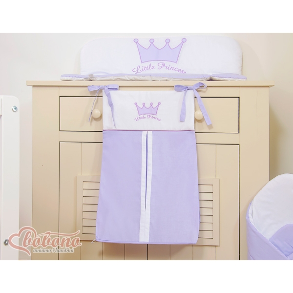 Luierzak  -  Purper Little Prince Princess
