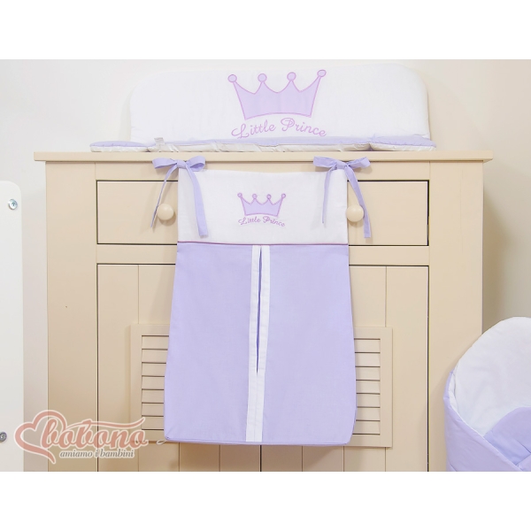 Luierzak  -  Purper Little Prince Princess