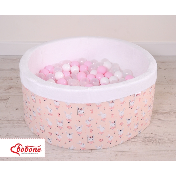 Minky Ballenbak met Ballen 200 st