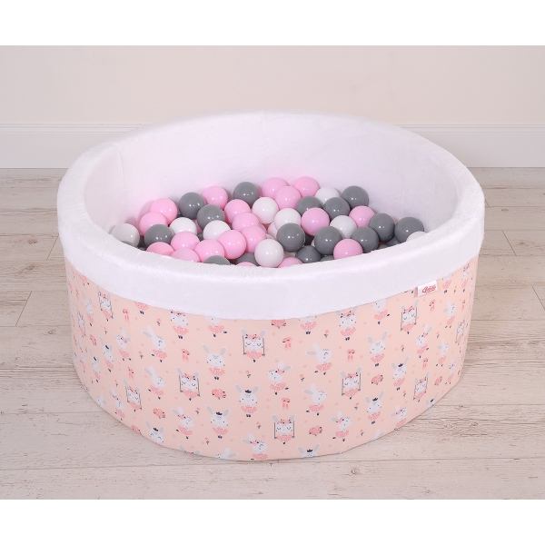 Minky Ballenbak met Ballen 200 st