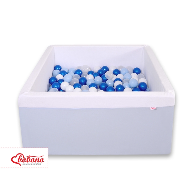 Minky Ballenbak met Ballen 200 st Blauw