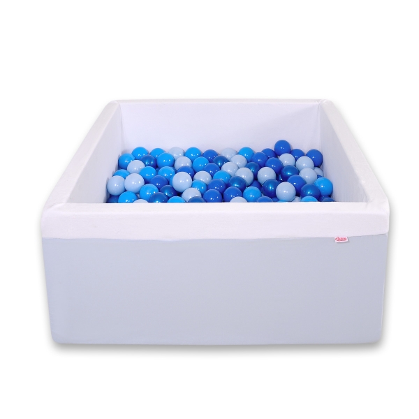 Minky Ballenbak met Ballen 200 st Blauw