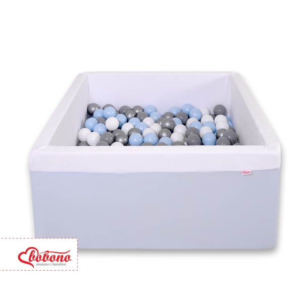 Minky Ballenbak met Ballen 200 st Blauw