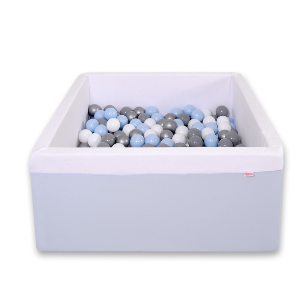 Minky Ballenbak met Ballen 200 st Blauw
