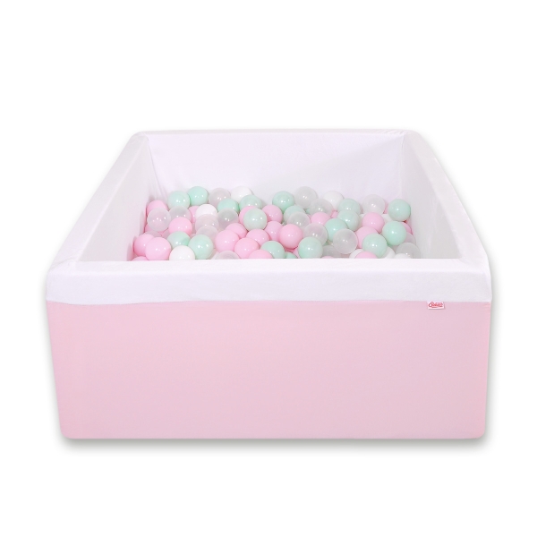 Minky Ballenbak met Ballen 200 st Roze