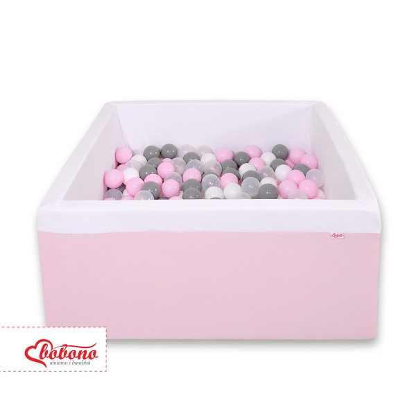 Minky Ballenbak met Ballen 200 st Roze