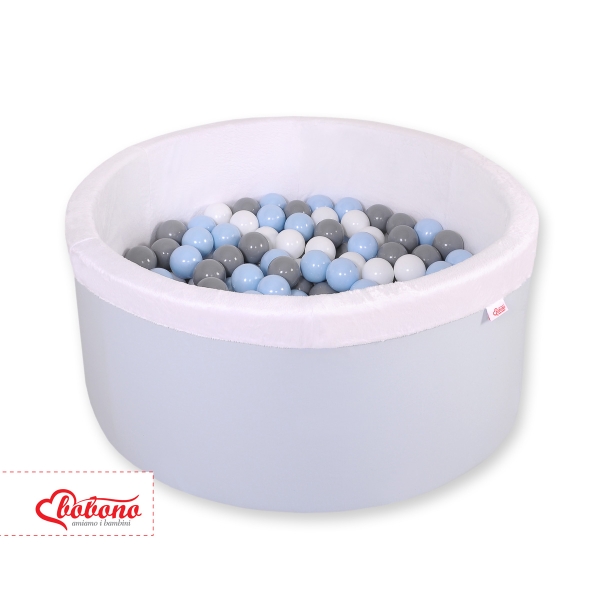 Minky Ballenbak met Ballen 4x50 st Blauw